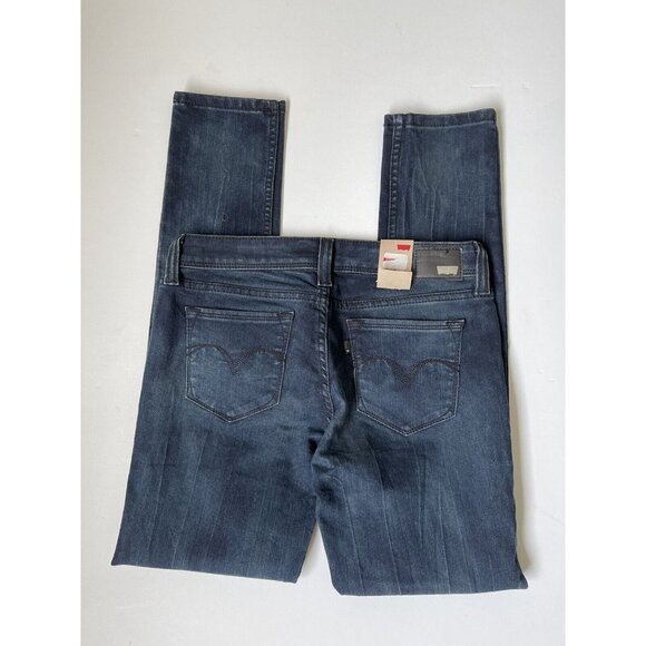 Levi's Women's Curve Id Modern Demi Curve Skinny Jean Dark Wash 28x32 - Picture 9 of 9